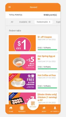 Yoshinoya (HK) android App screenshot 3